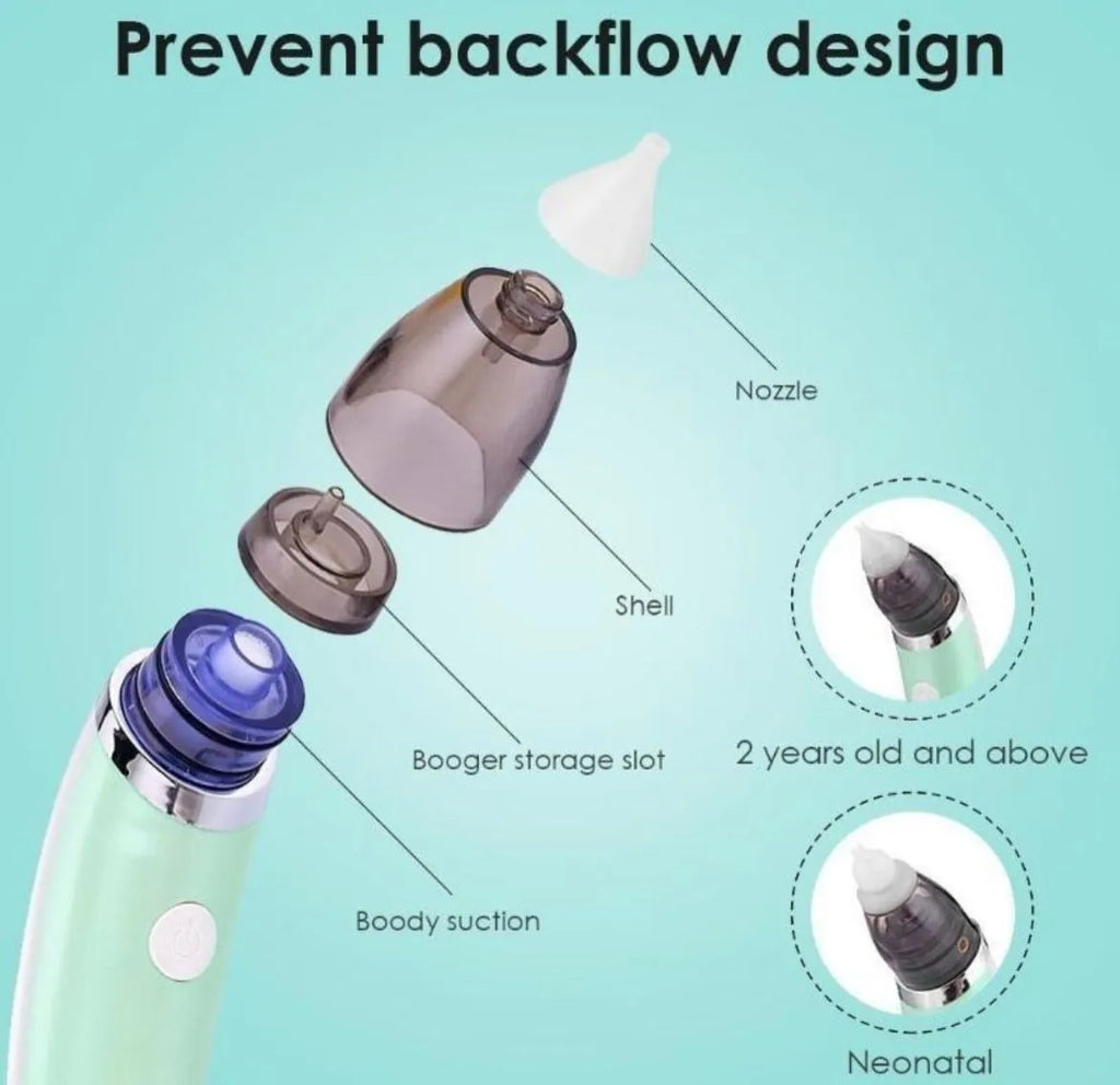 Aspirador Nasal Automático Eléctrico Para Bebés