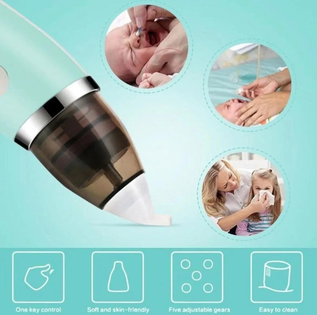 Aspirador Nasal Automático Eléctrico Para Bebés