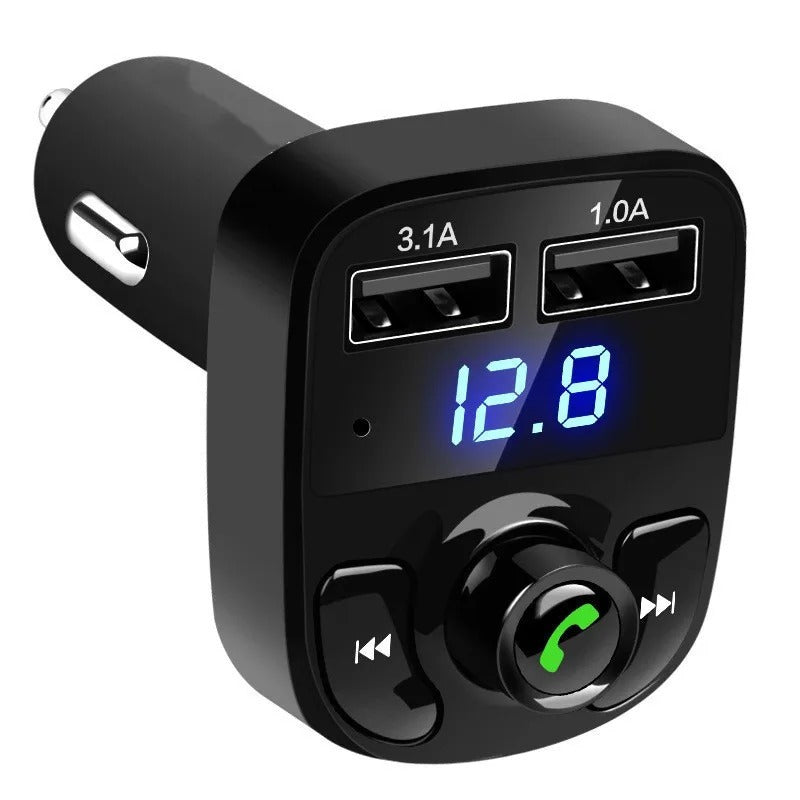 Transmisor FM para carro bluetooth X8